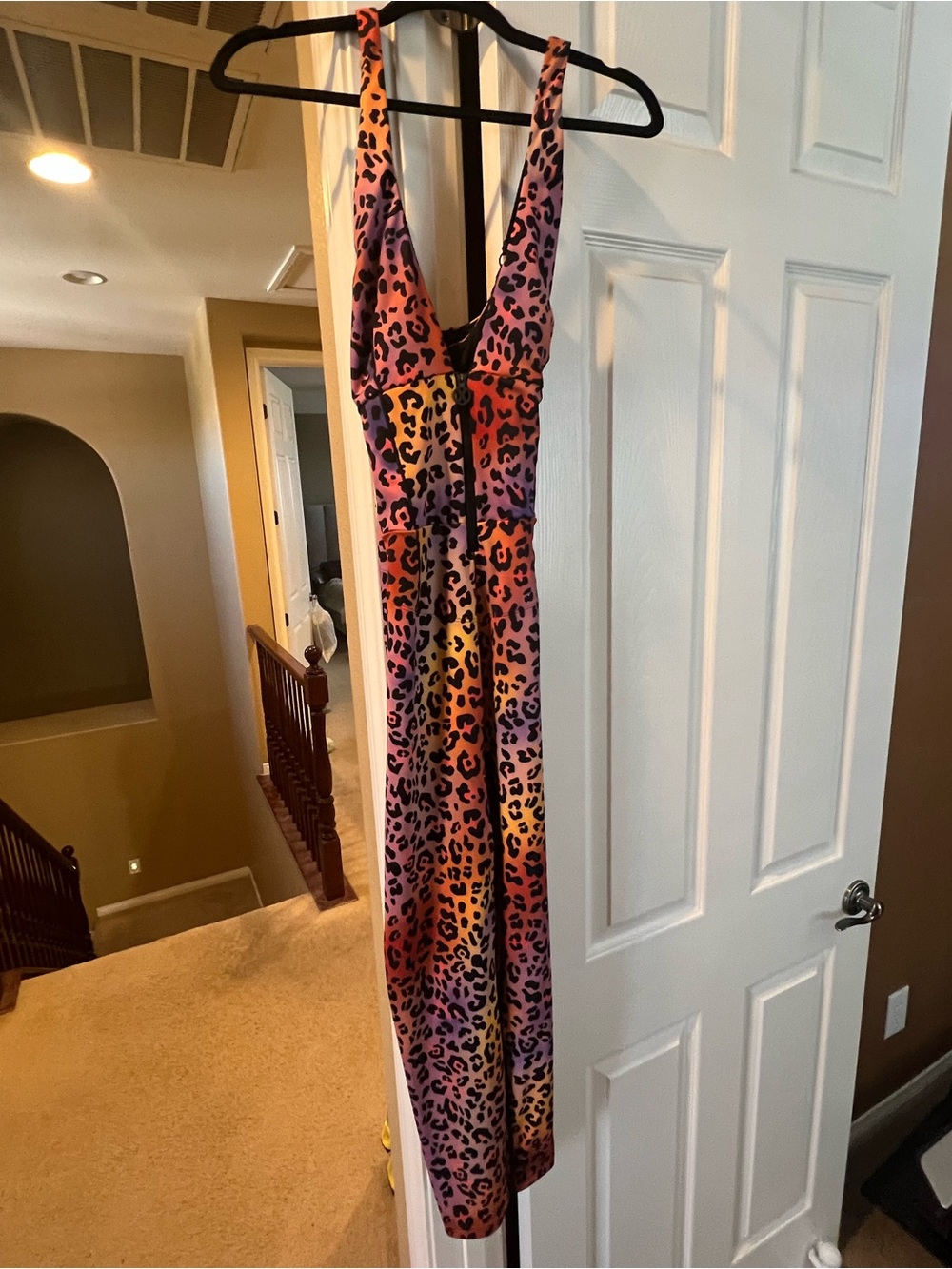 Savage X Fenty Multicolor Leopard Print One-Piece